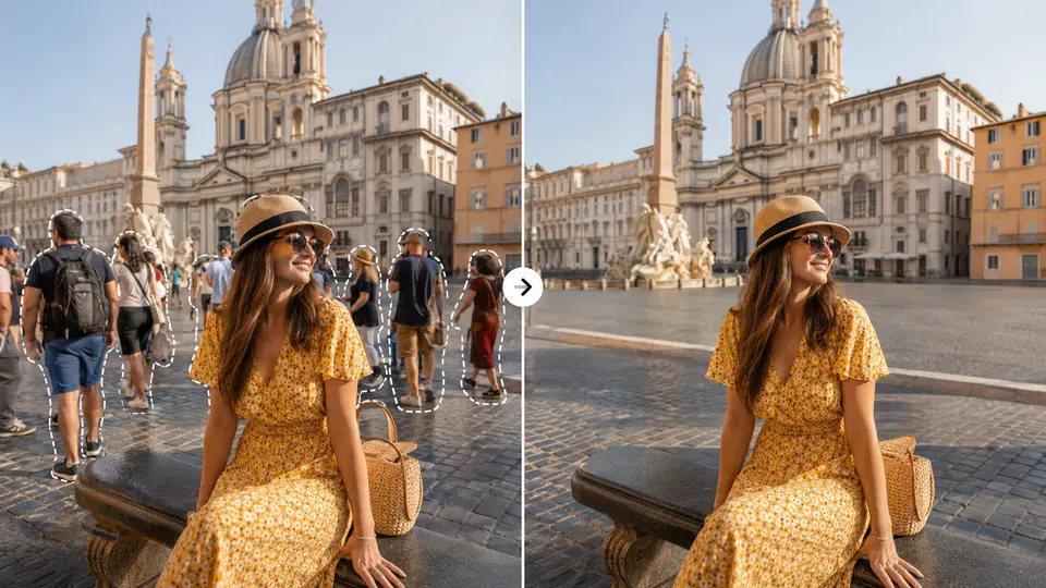 Remove people from photo: the easy way