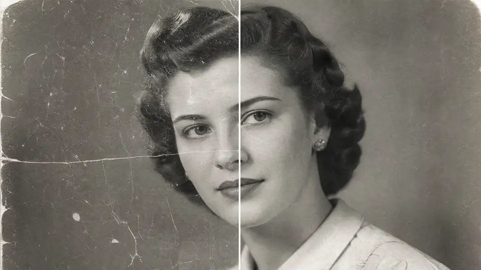 How to Repair Old Photo Scratches and Spots