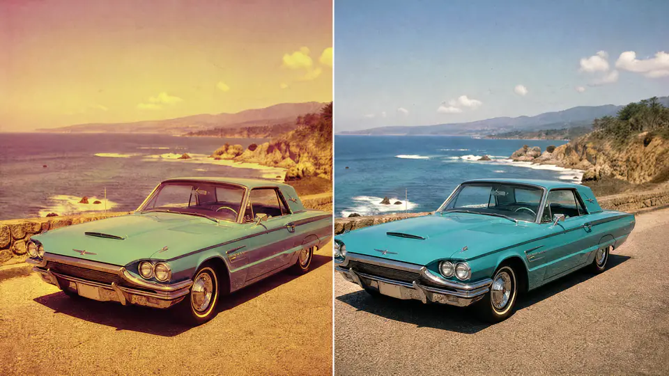 Restoring Accurate Color in Old Photos