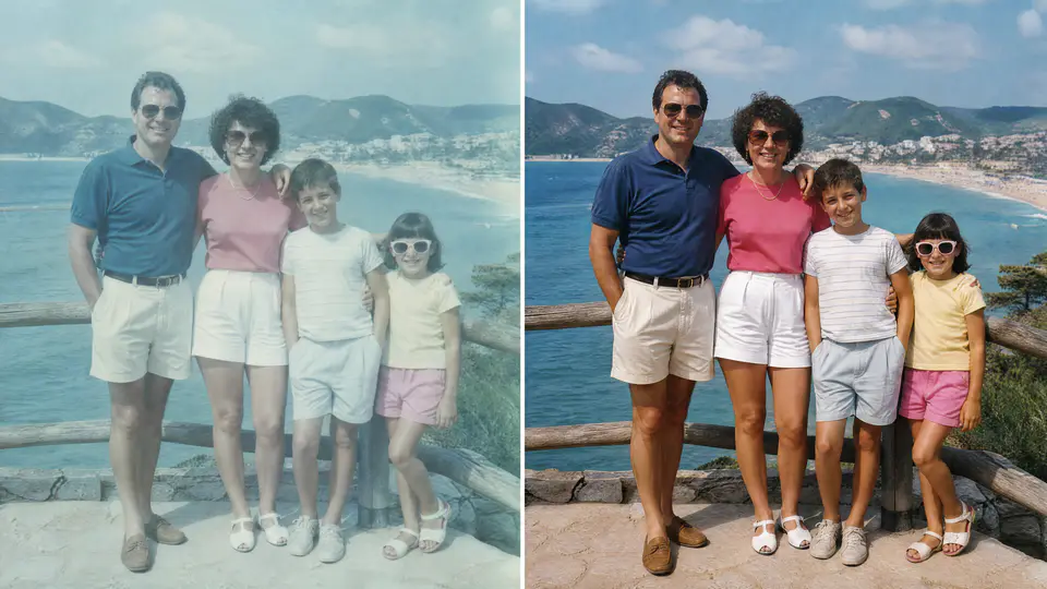 Restoring Faded Color Photos